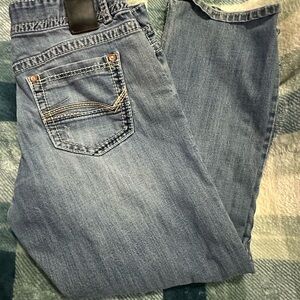 Realtree Light Blue Denim Jeans with Branded Waist Tag